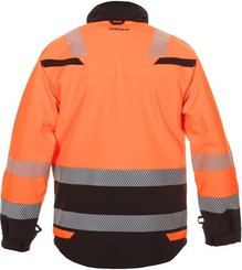 Vêtements et protections - Vêtement  - Veste Softshell, orange-noir, taille M, EU : 50 Hydrowear