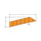 DECAL-REFLECTOR,AMBER,LH Polaris origine