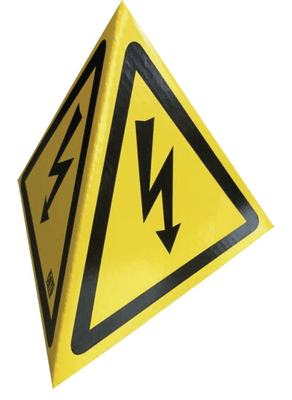 Equipement d'atelier - Equipement d'atelier divers - Pyramide magnétique danger électrique (par 1)