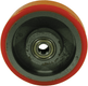 Roue + roulement à billes 75 mm
