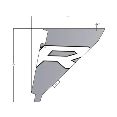 Pièces Quad & Motos - Pièces communes - DECAL-COVER,BOLSTER,LH Polaris origine