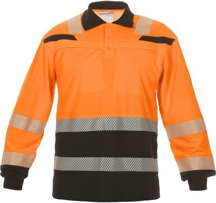 Vêtements et protections - Vêtement  - Polo Tanna manches longues Trendy haute visibilité orange/noir taille 3XL