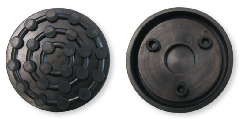 Equipement d'atelier - Equipement d'atelier divers - Tampon caoutchouc rond Ø120 x haut. 26 mm (par 1)