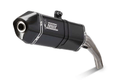 Silencieux MIVV Speed Edge inox brossé noir KTM 1190 Adventure