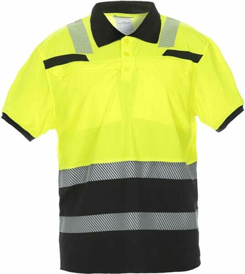 Vêtements et protections - Vêtement  - Polo Thorne manches courtes Trendy haute visibilité jaune/noir taille 2XL