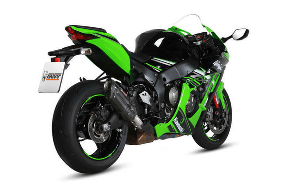 Pièces Quad & Motos - Pièces communes - Silencieux MIVV Suono inox brossé noir Kawasaki ZX-10R