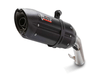 Silencieux MIVV Suono inox brossé noir Ducati Multistrada 1200