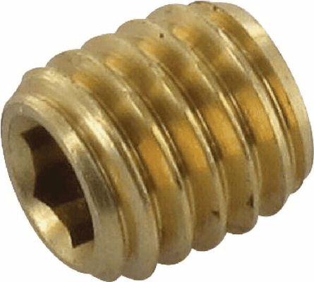 Pièces agricoles - Hydraulique - Vis régl. M5 L=5mm Ø 0,4mm BR