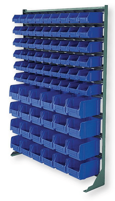 Equipement d'atelier - Equipement d'atelier divers - Support S120 de 24 bacs de rangement PE 3 et 54 bacs de rangement PE 4 (par 1)