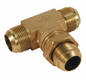 Raccord T orientable passe cloison JIC/UNF 9/16