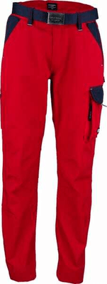 Vêtements et protections - Vêtement  - Pantalon travail rouge-bleu 2XL