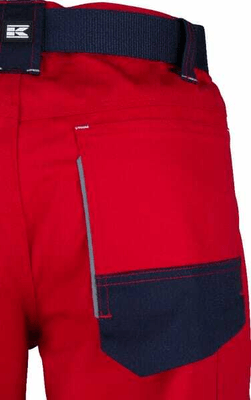 Vêtements et protections - Vêtement  - Pantalon travail rouge-bleu 2XL