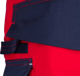 Vêtements et protections - Vêtement  - Pantalon travail rouge-bleu 2XL