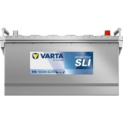 Pièces agricoles - Eclairage - Batterie 12V 100Ah 600A H5 VARTA Promotive SLI