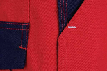 Vêtements et protections - Vêtement  - Pantalon travail rouge-bleu M