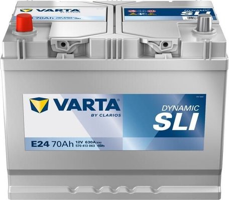 Pièces agricoles - Eclairage - Batterie 12V 70Ah 630A E24 VARTA Dynamic SLI
