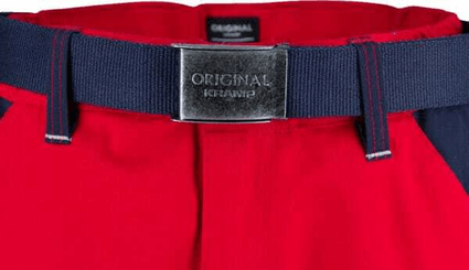 Vêtements et protections - Vêtement  - Pantalon travail rouge-bleu M