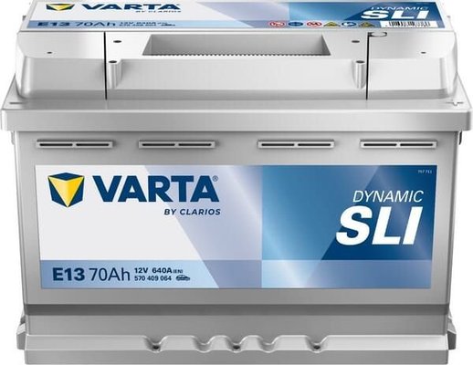 Pièces agricoles - Eclairage - Batterie 12V 70Ah 640A E13 VARTA Dynamic SLI