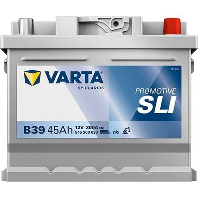 Pièces agricoles - Eclairage - Batterie 12V 45Ah 300A B39 VARTA Promotive SLI