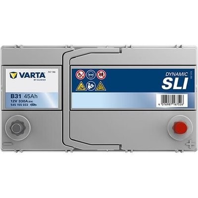 Pièces agricoles - Eclairage - Batterie 12V 45Ah 330A B31 VARTA Dynamic SLI