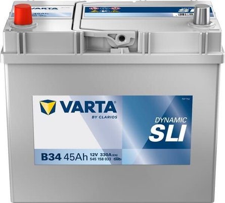 Pièces agricoles - Eclairage - Batterie 12V 45Ah 330A B34 VARTA Dynamic SLI