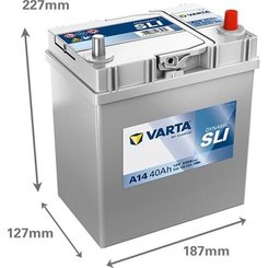 Pièces agricoles - Eclairage - Batterie 12V 40Ah 330A A14 VARTA Dynamic SLI