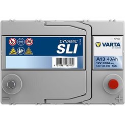 Pièces agricoles - Eclairage - Batterie 12V 40Ah 330A A13 VARTA Dynamic SLI