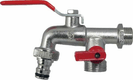 Tap double outlet 1/2''