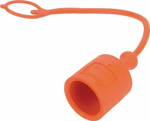 Pièces agricoles - Hydraulique - Bouchon rouge pour mâle 3/8