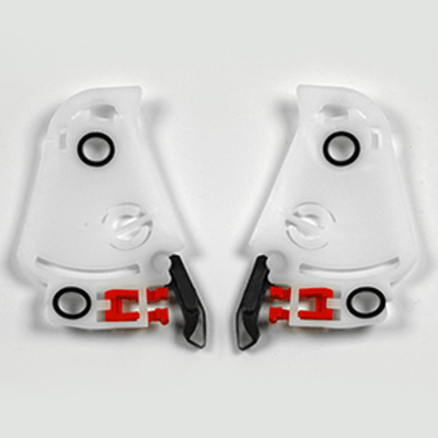 Equipement Quad & Motos - Accessoires quad et moto - PLAQUE VISIERE ARAI TX-3 ALUMINIUM SILVER CASQUE INTEGRAL