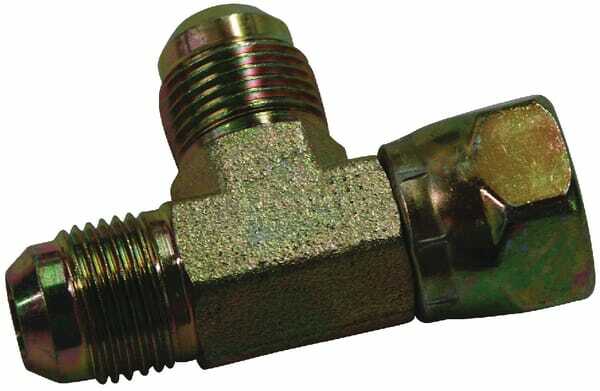 Pièces agricoles - Hydraulique - Raccord vissé L M/F/M 7/8 UNF