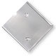 Support inox pour symbole signal de danger 300x300mm (par 1)
