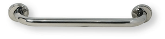 Barre de maintien PMR inox poli Ø 32 mm longueur 0.45 m (par 1)