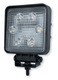 Feu de travail carré 12-24V 6 LED 11W/1300lm STANDARDline (par 1)