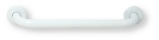Barre de maintien PMR inox blanc Ø 32 mm entraxe 450 mm (par 1)