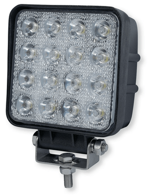 Equipement d'atelier - Equipement d'atelier divers - Feu de travail carré 12-24V16 LED 28W/3100lm STANDARDline (par 1)