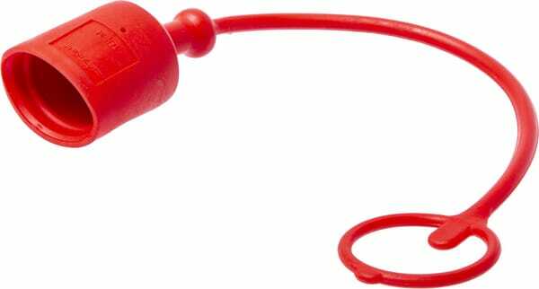 Pièces agricoles - Hydraulique - Bouchon rouge pour mâle HNV3/4