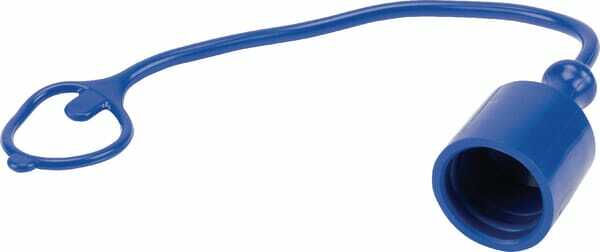 Pièces agricoles - Hydraulique - Bouchon bleu pour mâle ANV 3/4