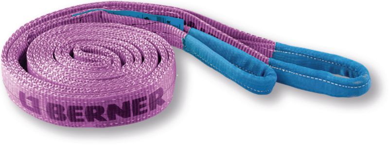 Equipement d'atelier - Equipement d'atelier divers - Elingue plate 1000kg 2m violet (par 1)