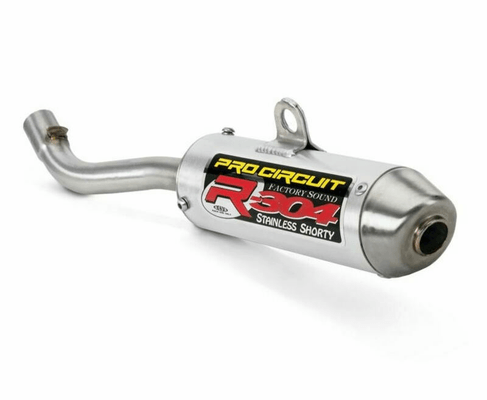Pièces Quad & Motos - Pièces communes - Silencieux PRO CIRCUIT R-304 alu brossé/casquette inox KTM/Husqvarna 65