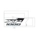 DECAL-FR.FNDR,SIDE,XP 1000,RH Polaris origine