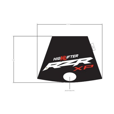 Pièces Quad & Motos - Pièces communes - DECAL-HOOD CNTR Polaris origine