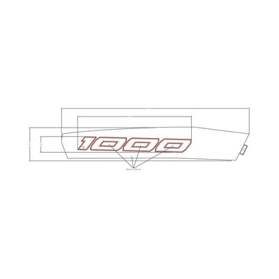 Pièces Quad & Motos - Pièces communes - DECAL-FR.FNDR,SIDE,TP,1000,RH Polaris origine