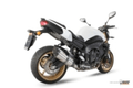 Silencieux MIVV Suono inox/casquette carbone Yamaha FZ8/Fazer 8
