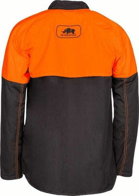 Vêtements et protections - Vêtement  - Veste forestière, orange-gris 2XL