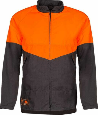 Vêtements et protections - Vêtement  - Veste forestière, orange-gris 2XL