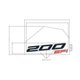 DECAL-RR.ROCKER,UPR,LH Polaris origine