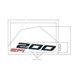 DECAL-RR.ROCKER,UPR,RH Polaris origine