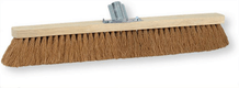 Balai coco support bois 1 m avec douille métal pour manche bois diamètre 28 mm. (par 1)