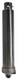 Vérin télescopique, 2 étages, course 895 mm